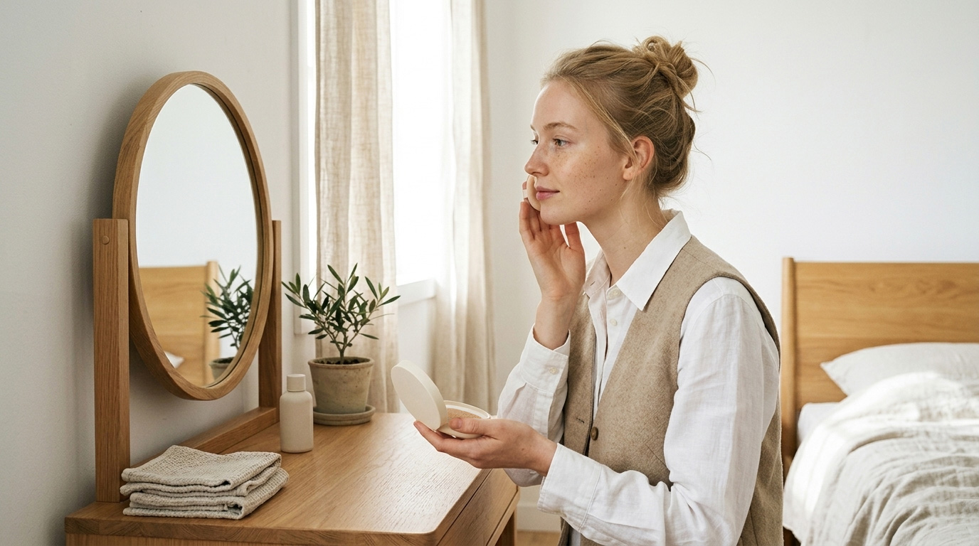 敏感肌向けクッションファンデ