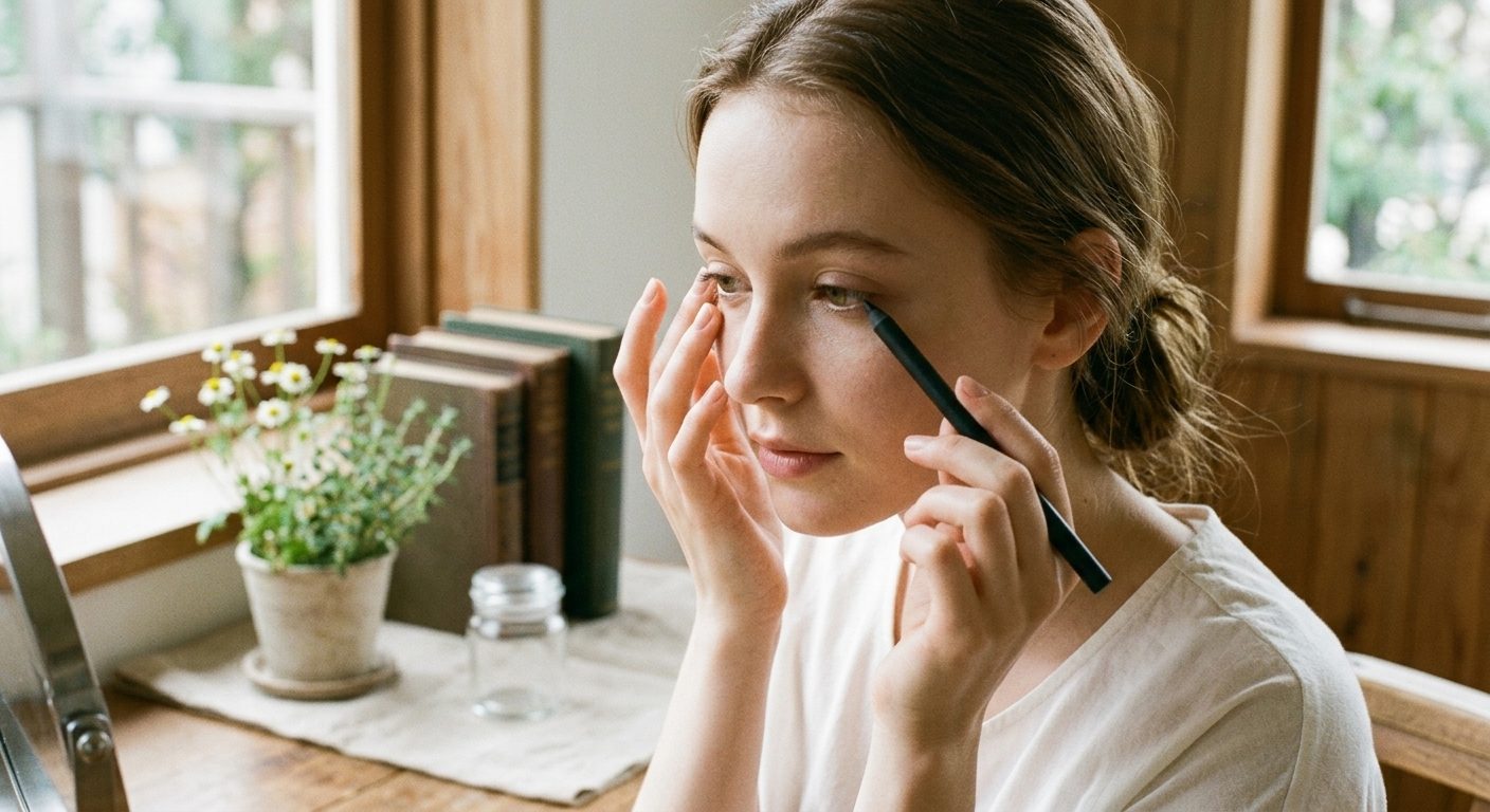 敏感肌向けアイライナー